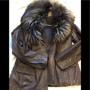 Genuine leather jacket